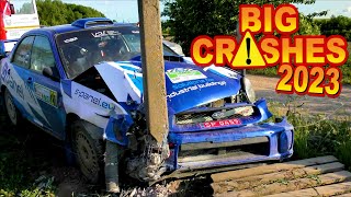 BIG Rally Crashes 2023 Recap by chopitorally crash compilation Best of Crash 2023 [upl. by Amethyst]