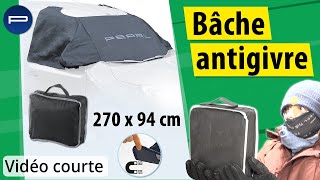 Bâche magnétique antigivre 270 x 94 cm pour parebrise Pearl PEARLTVFR [upl. by Any]