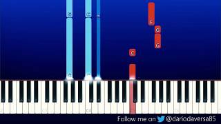 🌞Gamers 1 Rainimator  Goodbye  A Minecraft Song Piano Tutorial⚡👏👏👍👍 [upl. by Nylidnam]