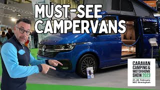 The Most Incredible VW Transporter Campervans You’ve Ever Seen  Caravan Camping and Motorhome Show [upl. by Atwahs]