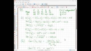 ACST1052 Tutorial Question Correlated Assets [upl. by Dunton]