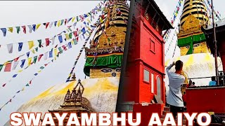 KATHMANDU VLOG 1 Swayambhunath  Vlog 1 [upl. by Renny102]