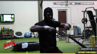 🔴Efe Ajagba quotThe One and Onlyquot Full Never Before Seen Workout🔥Heavyweights Best Kept Secret⁉️ [upl. by Aneen]