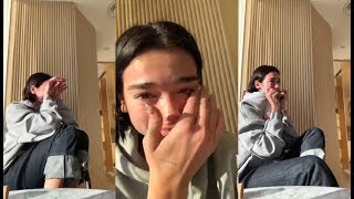 Dua Lipa Reaction To 2 Grammys Nominees  CRYING [upl. by Anawek805]