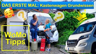 Das Erste Mal 🥰 Kastenwagen Grundwissen am Beispiel unseres Malibu Van [upl. by Lledniw695]