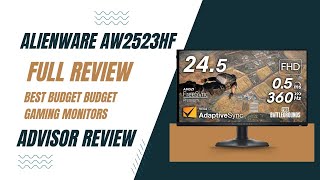 Alienware AW2523HF Full Review 2024 [upl. by Eiramnwad349]