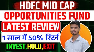 hdfc mid cap opportunities direct plan growth hdfc mid cap opportunities fund [upl. by Blisse14]