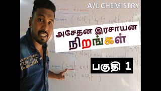 அசேதன இரசாயன நிறங்கள்  Colors of INORGANIC Compounds பகுதி 1 தமிழில்  IN TAMIL Thiva Tutorials [upl. by Elleda]