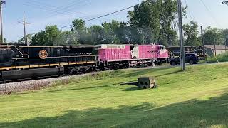 Roy hill locomotive on wabtec test train [upl. by Rosaleen]