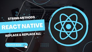 React Native Tutorial on String Manipulation Replace reactnative javascript [upl. by Einahpts]