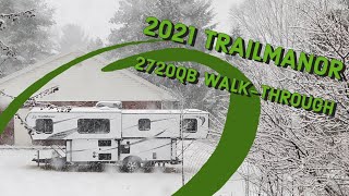 2021 TrailManor 2720QB Walkthrough [upl. by Eiuqnimod]