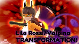 MMDxMLB Lila Rossi  Volpina Transformation [upl. by Nesnej]