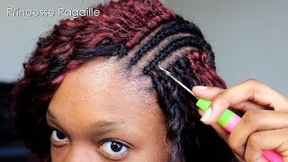 Crochet Braids  Tresse africaine  Coiffure africaine [upl. by Aicirtac]