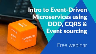 Intro to EventDriven Microservices using DDD CQRS amp Event sourcing [upl. by Ilahsiav]