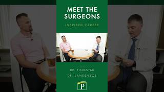 Inspired by Experience Dr Tingstad and Dr Vandenbos Share Their Journeys into Orthopedics [upl. by Ardella]