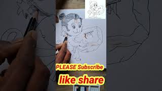 जयबजरंगबलीeasydrawing [upl. by Darrick]