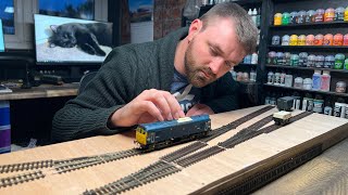 Building A Shunting layout  Baseboard And Track Plan Ep1 [upl. by Eixel81]