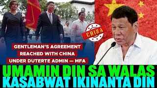 FPRRD UMAMIN SA GENTLEMENS AGREEMENT KASABWAT IKINANTA DIN [upl. by Hgielak]