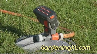 Manual  Tutorial How to use GARDENA ZoomMaxx 8127 Oscillating Sprinkler Lawn Sprinkler [upl. by Irrac]