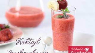 Koktajl truskawkowy 🍓🥤  Dorota Kamińska [upl. by Airahs]