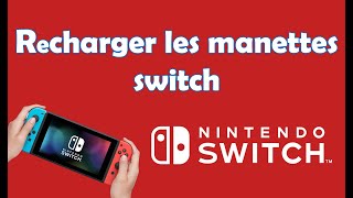 Comment charger les manettes Switch [upl. by Neyrb]