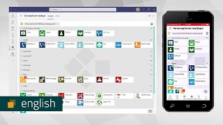 innovaphone myApps  MS Teams Integration on PC and mobile  EN [upl. by Leinaj53]