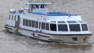 MV Motor Vessel MERCURIA  Thames River Services  London [upl. by Byrne]