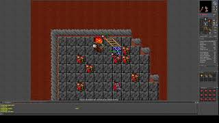 Tibia 721  109 Paladin Hunt Demons and Heros Parchment Room [upl. by Brendis]