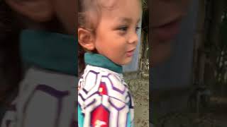 Mero baba janmeko thau arey 😂kidvloger kids shortvideo [upl. by Ressay]