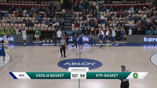 Kataja Basket vs KtpBasket  Game Highlights [upl. by Vocaay]