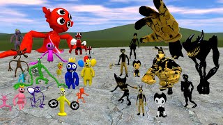 Season 2 Episode 29 The war between two groups Bendy and the Ink Machine and Rainbow Friends [upl. by Santana767]