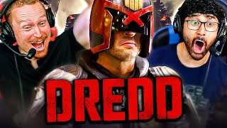 DREDD 2012 MOVIE REACTION FIRST TIME WATCHING Karl Urban  Judge Dredd  I Am The Law [upl. by Ahsilek]