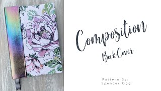 Easy BEGINNER FRIENDLY COMPOSITION BOOK COVER pattern by Spencer Ogg  Full Walk Through [upl. by Aggi999]