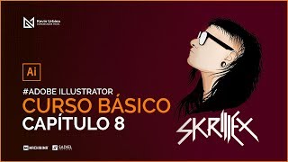 08 Curso de Illustrator CC para principiantes Como vectorizar una imagen  Practica [upl. by Kayne]