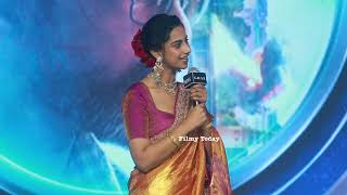 Actress Meenakshi Chaudhary Speech  The Goat Pre Release Event  Filmy Today [upl. by Leahicm479]