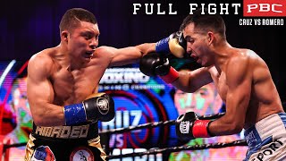 Cruz vs Romero FULL FIGHT March 13 2021  PBC on Showtime [upl. by Nahtannoj]