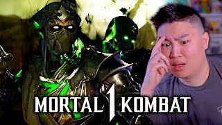 HES SO BROKEN MORTAL KOMBAT 1  NOOB SAIBOT Gameplay Breakdown REACTION [upl. by Llerrut]