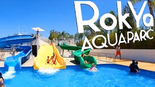 Rokya AquaParc Rabat Salé  Rokya AquaPark Piscine et Jeux Aquatiques  مسبح للأطفال وألعاب مائية لل [upl. by Beera661]