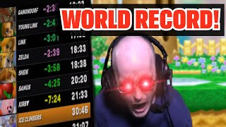 Mew2Kings WORLD RECORD Melee iron man Speedrun [upl. by Kotta962]