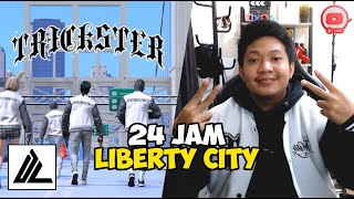 ISCO quotPANGLIMA GIRINGquot 24 JAM DI LIBERTY CITY  Gta 5 Roleplay trickster hopefully [upl. by Yerot]