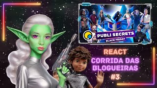 REAGINDO AO EP 3 DE CORRIDA DAS BLOGUEIRAS 5  PUBLI SECRETS   Ai já tô com medo [upl. by Suoicerpal953]