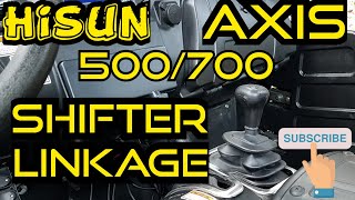 Hisun Axis 500700 Rural King UTV Shift Linkage Adjustment [upl. by Morna439]