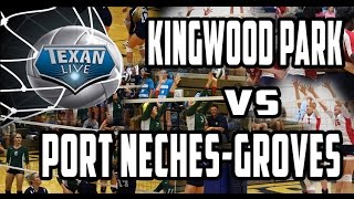 Kingwood Park vs Port NechesGroves Volleyball Full Game 1132015 [upl. by Hennessy495]