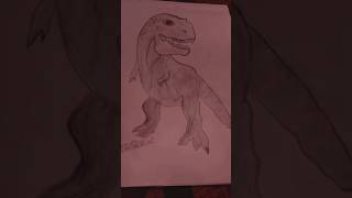 Trex drawing drawing dinodraw howtodraw art dinosaur draw support [upl. by Yahs]