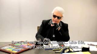 Karl Lagerfeld  The exclusive interview of Fendi  Harpers BAZAAR Thailand [upl. by Corty]