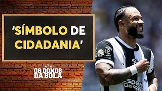 Neto exalta Memphis Depay do Corinthians ‘Veio para mudar o futebol brasileiro’ [upl. by Yedrahs]