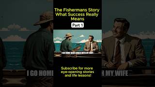 The Fishermans Story contentment motivation dream success mindset rich shorts short [upl. by Bonnibelle232]