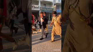 Hamid Mir in PTI Protest 🔥 [upl. by Norraj]