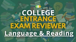 College Entrance Exam Reviewer  Language amp Reading  DCAT UPCAT USTET PUPCET ACET Reviewer [upl. by Enier]