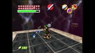 Ganons Castle Shadow Barrier  Zelda Ocarina of Time 100 Walkthrough quot8389quot No Commentary [upl. by Lamb]